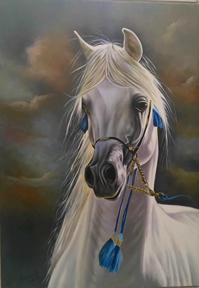 Arab Horse Paintings